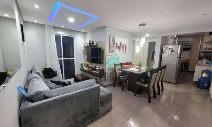 Apartamento com 2 dormitórios à venda, 58 m² por R$ 300.000,00 - Jardim Santa Cristina - Santo André/SP