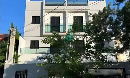 Cobertura com elevador de 2 dormitórios à venda, 86 m² por R$ 635.000 - Campestre - Santo André/SP