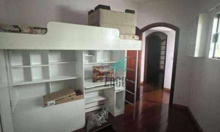 Sobrado com 4 dormitórios para alugar, 274 m² por R$ 8.215,00/mês - Demarchi - São Bernardo do Campo/SP