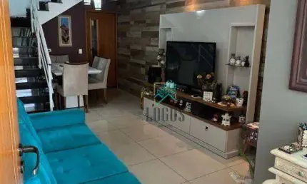 Sobrado com 3 dormitórios à venda, 91 m² por R$ 570.000,00 - Jardim Jamaica - Santo André/SP