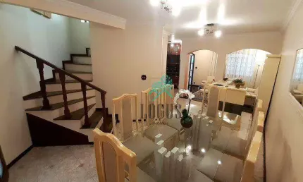 Sobrado com 3 dormitórios à venda, 281 m² por R$ 1.120.000,00 - Campestre - Santo André/SP