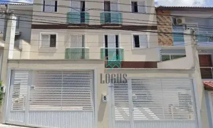 Cobertura com ótima disposição de 110m², composto por 2 dormitórios, à venda por R$570.000 - Vila Scarpelli, Santo André/SP