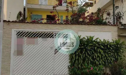 Sobrado com 3 dormitórios à venda, 230 m² por R$ 830.000,00 - Vila Curuçá - Santo André/SP