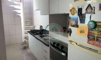 Cobertura com 2 dormitórios à venda, 90 m² por R$ 340.000,00 - Vila Pires - Santo André/SP