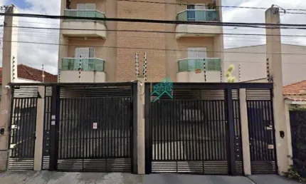 Cobertura ótima disposição de 134m² sendo (67m²+ 67m²) bem distribuído, 2 dormitórios, à venda por R$ 532.000 - Vila Homero Thon, Santo André/SP