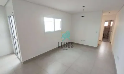 Apartamento de 50m² ótima disposição, 2 dormitórios sendo 1 com varanda, à venda por R$ 398.000 - Vila Pires, Santo André/SP