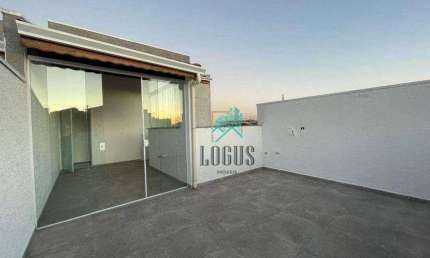 Cobertura com 2 dormitórios à venda, 95 m² por R$ 385.000,00 - Jardim Cristiane - Santo André/SP