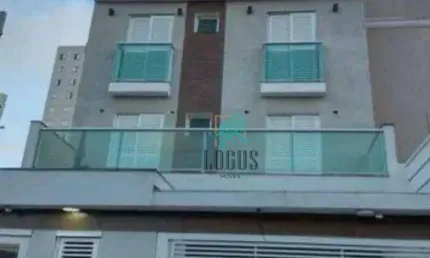 Apartamento com 2 dormitórios à venda, 58 m² por R$ 370.000,00 - Vila Homero Thon - Santo André/SP