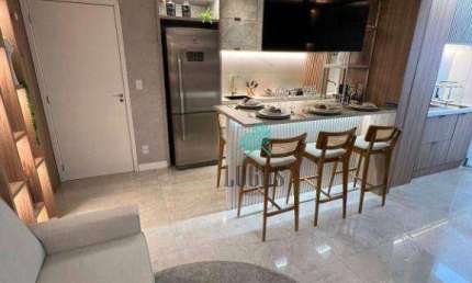 Apartamento com 2 dormitórios à venda, 58 m² por R$ 481.000,00 - Vila Alzira - Santo André/SP