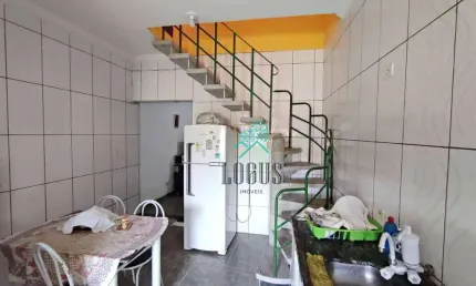 Sobrado bem distribuído com 84m² de área construída, com 2 dormitórios sendo 1 suíte, à venda por R$ 215.000 - Jardim das Orquídeas, SBC/SP