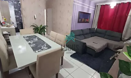 Apartamento com ótima disposição 54m², composto por 2 dormitórios, à venda por R$ 220.000 - Jardim Santo André, Santo André/SP