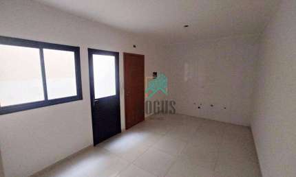 Apartamento de 43m² bem distribuído, 2 dormitórios, à venda por R$ 318.000 - Jardim Alvorada, Santo André/SP