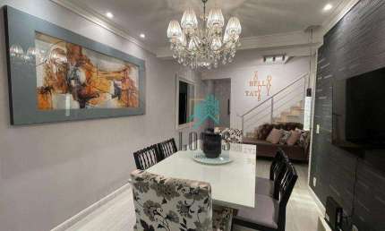 Cobertura com 4 dormitórios à venda, 194 m² por R$ 849.000,00 - Baeta Neves - São Bernardo do Campo/SP