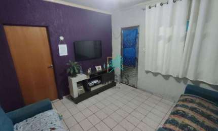 Casa bem distribuída com 110m², composto por 3 dormitórios, a venda por R$ 450.000 - Paulicéia, SBC/SP