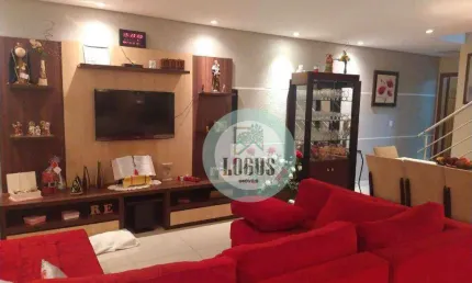 Sobrado com 3 dormitórios para alugar, 169 m² por R$ 5.992,00/mês - Rudge Ramos - São Bernardo do Campo/SP
