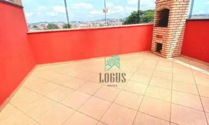 Cobertura com 2 dormitórios à venda, 74 m² por R$ 365.000,00 - Jardim Cristiane - Santo André/SP