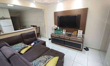 Casa Sobradada com 2 residências bem distribuída com 269m², à venda por R$ 850.000 - Rudge Ramos, SBC/SP