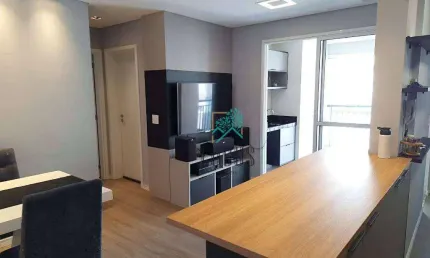 Apartamento edifício vermont com 73m² com 2 dormitórios 2 suítes, à venda por r$ 770.000 - jardim, santo andré/sp