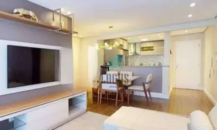 Apartamento IMPECÁVEL!!! Edifício Inovatti com 93m² com 3 dormitórios 1 suíte, à venda por R$845.000 - Bela Bastos, Santo André/SP