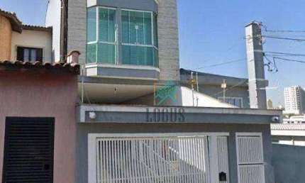 Cobertura com ótima disposição de 210m², com 4 quartos sendo 3 suítes, à venda por R$ 960.000 - Jardim Santo Antônio, Santo André/SP