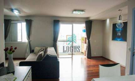 Apartamento IMPECÁVEL!!! Condomínio Espaço Jardins de 137m², composto por 3 quartos 3 suítes, à venda por R$ 1.480.000 - Bairro Jardim, Santo André/SP