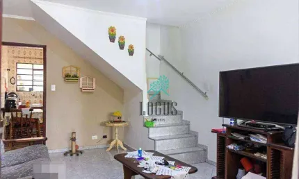 Sobrado com 81m² composto por 2 dormitórios, à venda por R$ 400.000 - Vila Euro, SBC/SP