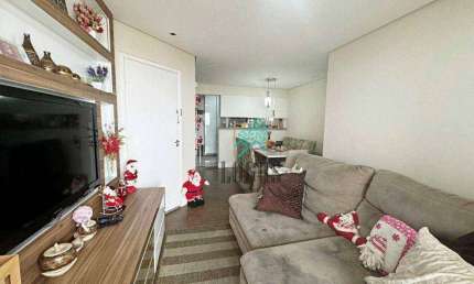 Apartamento ótima disposição 80m² composto por 3 quartos sendo 1 suíte, á venda por R$ 699.000 - Centro, SBC/SP