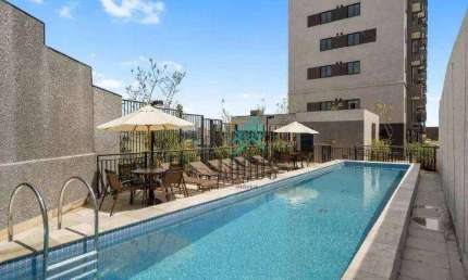 Apartamento NOVO com 2 dormitórios para alugar, 47 m² por R$ 2.440/mês - KZ select - Vila Santa Luzia- São Bernardo do Campo/SP