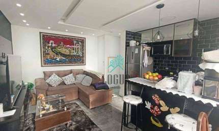 Apartamento IMPECÁVEL no Condomínio Levita com 47m² composto por 2 dormitórios, à venda por R$ 368.000 - Centro, Diadema/SP