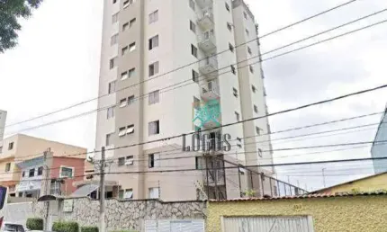 Apartamento com ótima disposição, 60m² com 2 quartos, à venda por R$ 400.000 - Vila Palmares, Santo André/SP