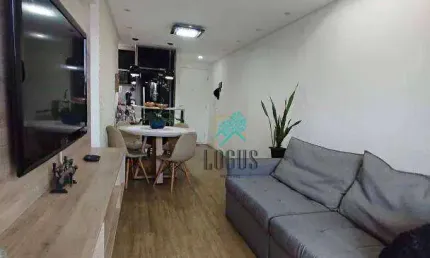 Apartamento IMPECÁVEL Condomínio IDEALE DEMARCHI, com ótima disposição 54m² composto por 2 dormitórios, à venda por R$ 392.000 - DEMARCHI, SBC/SP