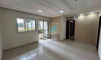 Apartamento Impecável no Condomínio Castelo de Dove com 69m² composto por 3 dormitórios, à venda por R$ 470.000 - Planalto, SBC/SP