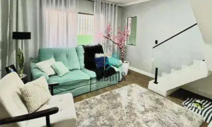 Sobrado com 3 dormitórios à venda por R$ 630.000,00 - Vila das Valsas - São Bernardo do Campo/SP