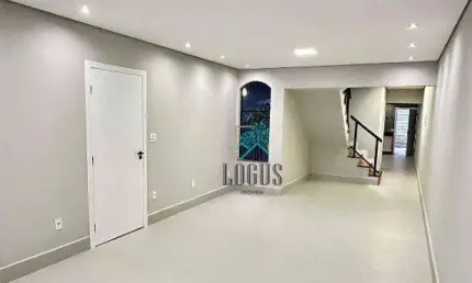 Sobrado alto padrão impecável com 278m² composto por 3 quartos sendo 3 suítes, à venda por r$ 1.200.000 - vila pires, santo andré/sp