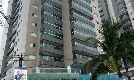 Apartamento NOVO Frente Mar no Balneário Flórida em Praia Grande