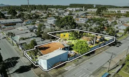 Terreno industrial / comercial à venda com 1755m²,  há 150 metros da rod. leopoldo jacomel em piraquara