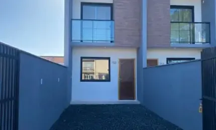 Casa - sobrado geminado - joinville - sc - jardim paraíso