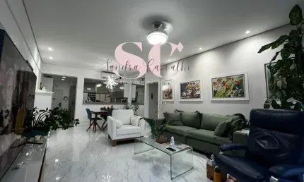 Apartamento dois dormitórios 110 m² porteira fechada