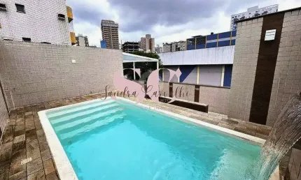 Sobrado Triplex Isolado com Suíte Master, Piscina e Lazer Completo – Perto da Praia de Santos