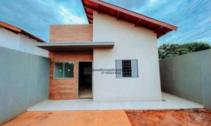 Casa com 2 quartos à venda na Rua Monte Moriá, Parque Residencial dos Girassóis, Campo Grande