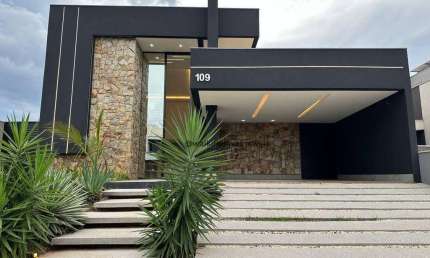 Casa em condomínio fechado com 4 quartos à venda na Avenida Abadia de Oliveira Lima, Alphaville Campo Grande, Campo Grande