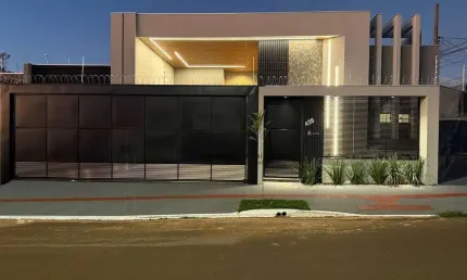 Casa à venda alto padrão 03 suítes com piscina - rita vieira