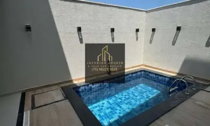 Casa alto padrão em nova esperança, feira de santana/ba