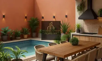 Casa com 3 quartos para alugar na Rua Alto do Murici, Sim, Feira de Santana