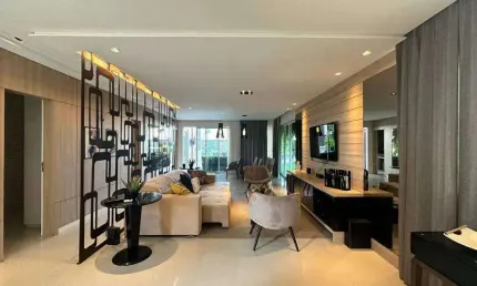 Casa de condomínio para aluguel tem 400 metros quadrados com 4 quartos