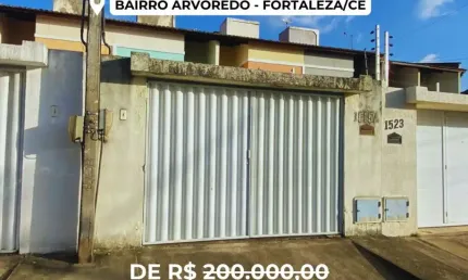 Casa com 2 quartos à venda na Rua Tucunduba, 900, Granja Lisboa, Fortaleza, 80 m2 por R$ 200.000