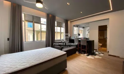 Apartamento com 1 dormitório à venda, 38 m² por R$ 280.000,00 - Agriões - Teresópolis/RJ