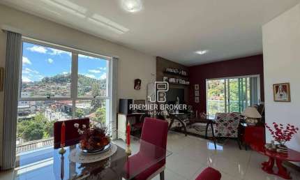 Apartamento à venda, 136 m² por R$ 740.000,00 - Várzea - Teresópolis/RJ