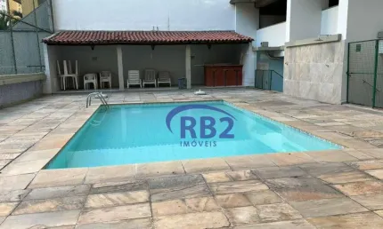 Apartamento de 1 quarto em prédio com piscina e quadrapoliesportiva