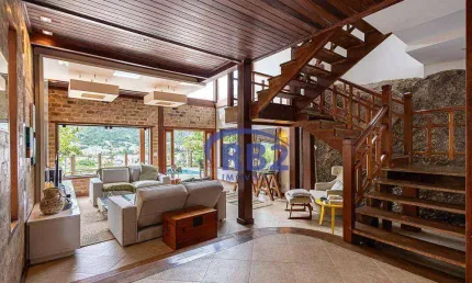 Casa com 4 dormitórios à venda, 268 m² por r$ 2.700.000,00 - são francisco - niterói/rj